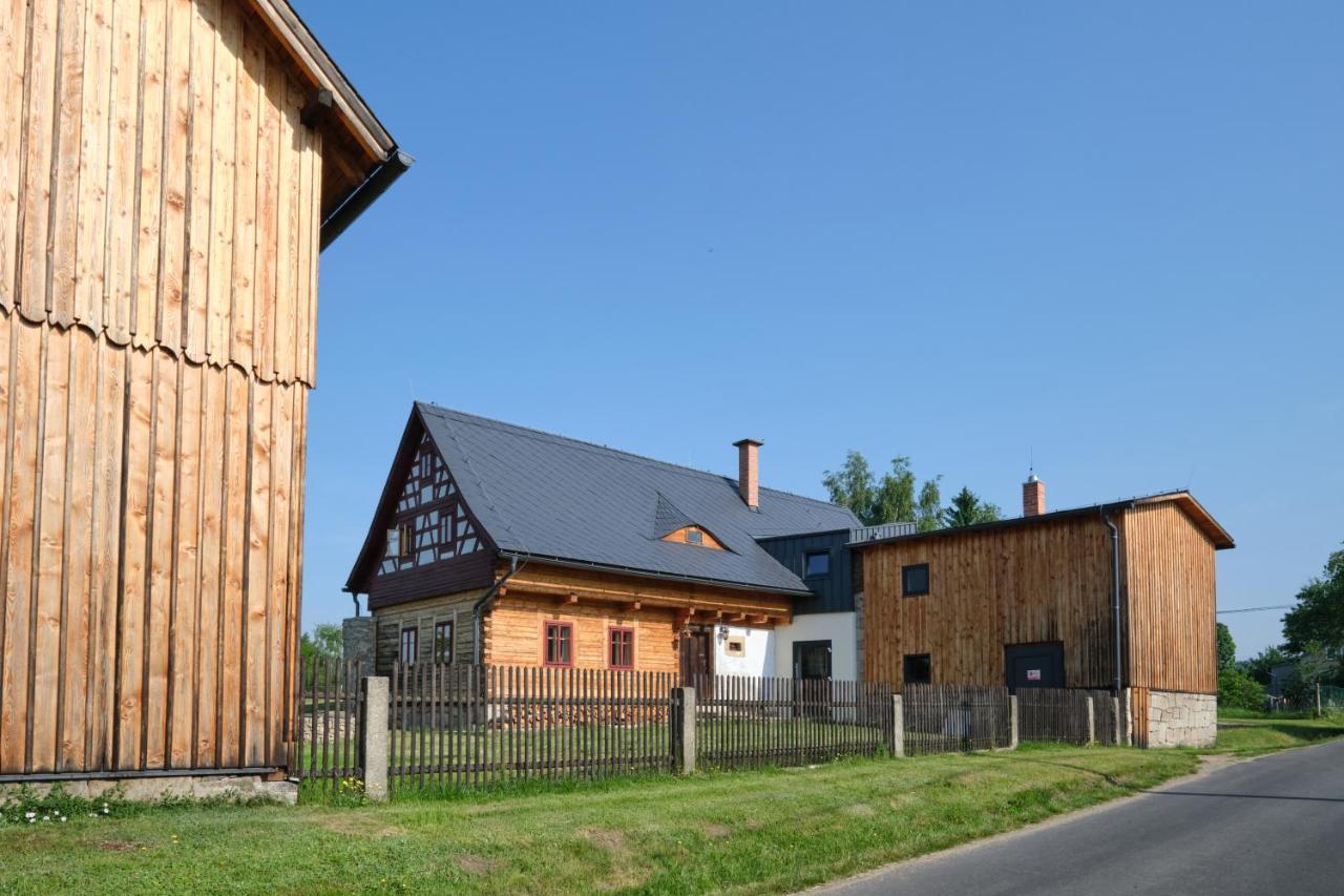 Вилла Roubenka U Babi Lipna Экстерьер фото